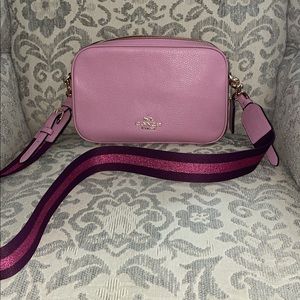 Bubblegum pink coach purse